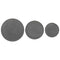 vidaXL Coffee Table 3 pcs Black Engineered Wood