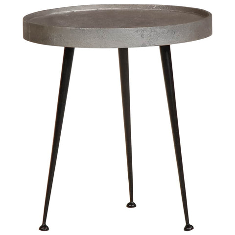 vidaXL Coffee Table 3 pcs Silver Engineered Wood