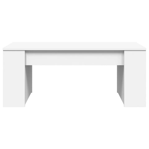 vidaXL Coffee Table White 102x55x42 cm Engineered Wood