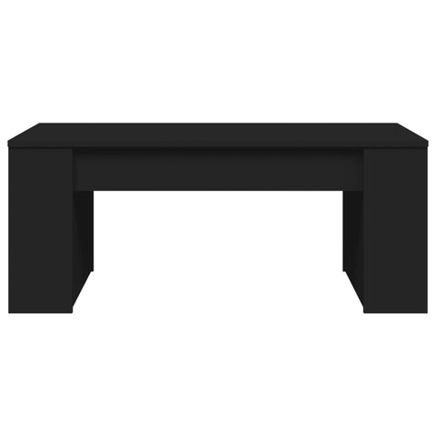 vidaXL Coffee Table Black 102x55x42 cm Engineered Wood