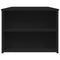 vidaXL Coffee Table Black 102x55x42 cm Engineered Wood