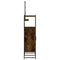 vidaXL 3 Piece Bathroom Cabinet Set Smoked Oak Engineered Wood