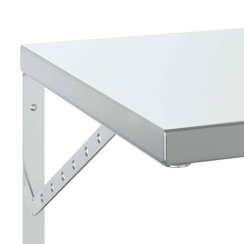 vidaXL Wall Shelves 2 pcs 75x40 cm Silver Stainless Steel