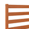 vidaXL Bed Frame without Mattress Wax Brown 200x200 cm Solid Wood Pine