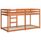 vidaXL Bunk Bed without Mattress Wax Brown 80x200 cm Solid Wood Pine