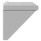 vidaXL Wall Shelf 75x30x31 cm Silver Stainless Steel