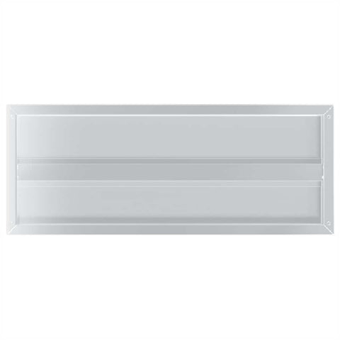 vidaXL Wall Shelves 2 pcs 75x30x3 cm Silver Stainless Steel