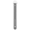 vidaXL Shelf Brackets 4 pcs 40x2.5x25 cm Silver Stainless Steel