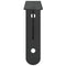 vidaXL Shelf Brackets 4 pcs 15x2.5x11.5 cm Black Stainless Steel