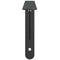 vidaXL Shelf Brackets 4 pcs 30x2.5x15.5 cm Black Stainless Steel