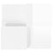 vidaXL Coffee Tables 2 pcs High Gloss White Engineered Wood