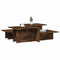 vidaXL Coffee Tables 2 pcs Smoked Oak Engineered Wood