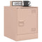 vidaXL Bedside Cabinet Pink 34.5x39x44 cm Steel