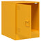 vidaXL Bedside Cabinets 2 pcs Mustard Yellow 34.5x39x44 cm Steel
