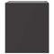 vidaXL Bedside Cabinets 2 pcs Black 34.5x39x44 cm Steel