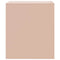 vidaXL Bedside Cabinet Pink 34.5x39x44 cm Steel