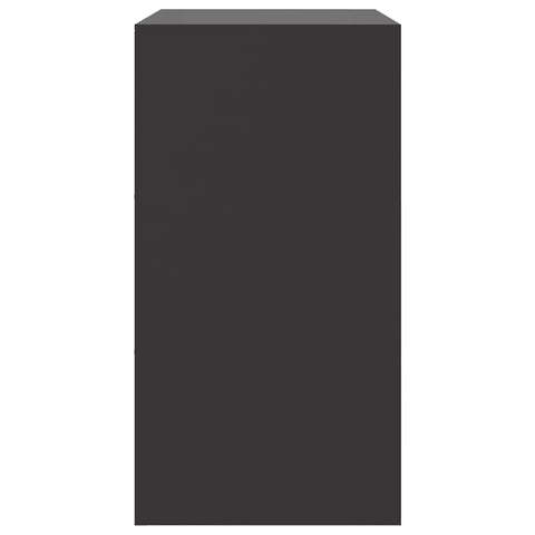 vidaXL Sideboard Black 67x39x73 cm Steel
