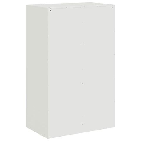 vidaXL Sideboard White 67x39x107 cm Steel