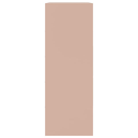 vidaXL Sideboard Pink 67x39x107 cm Steel