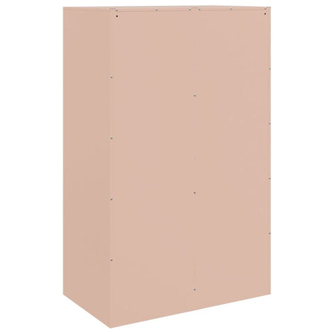 vidaXL Sideboard Pink 67x39x107 cm Steel