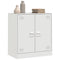 vidaXL Sideboard White 67x39x73 cm Steel