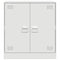 vidaXL Sideboard White 67x39x73 cm Steel
