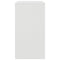 vidaXL Sideboard White 67x39x73 cm Steel