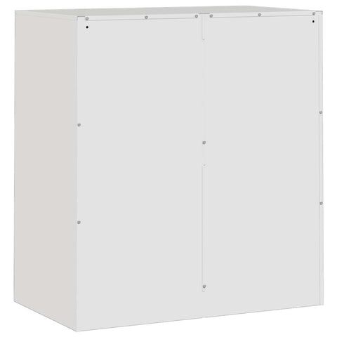 vidaXL Sideboard White 67x39x73 cm Steel