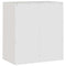 vidaXL Sideboard White 67x39x73 cm Steel