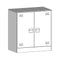 vidaXL Sideboard White 67x39x73 cm Steel