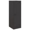 vidaXL Sideboard Black 34.5x39x107 cm Steel