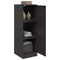 vidaXL Sideboard Black 34.5x39x107 cm Steel