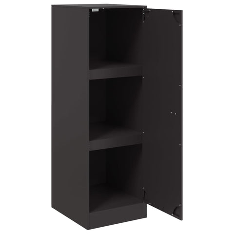vidaXL Sideboard Black 34.5x39x107 cm Steel
