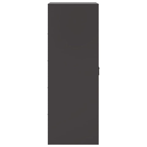 vidaXL Sideboard Black 34.5x39x107 cm Steel