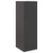 vidaXL Sideboard Black 34.5x39x107 cm Steel