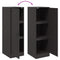 vidaXL Sideboard Black 34.5x39x107 cm Steel
