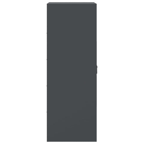 vidaXL Sideboard Anthracite 34.5x39x107 cm Steel