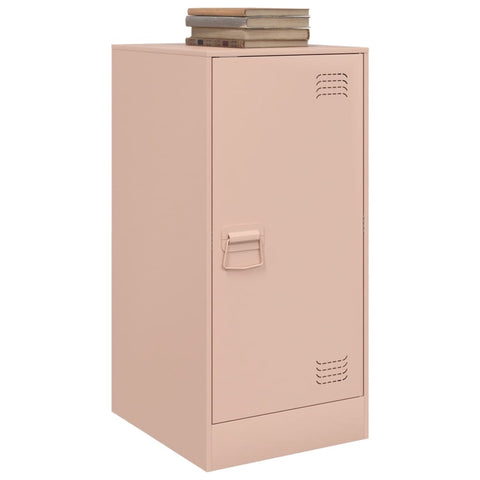 vidaXL Sideboard Pink 34.5x39x73 cm Steel