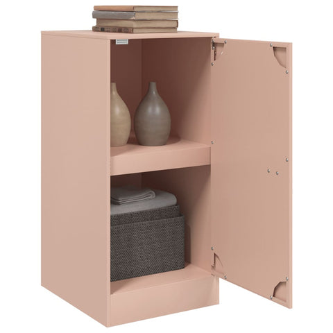 vidaXL Sideboard Pink 34.5x39x73 cm Steel