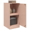 vidaXL Sideboard Pink 34.5x39x73 cm Steel