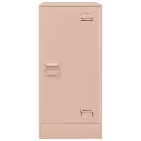 vidaXL Sideboard Pink 34.5x39x73 cm Steel