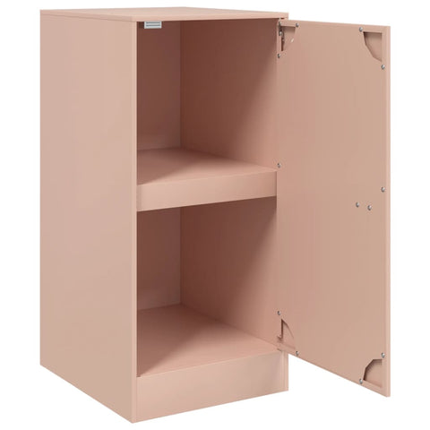 vidaXL Sideboard Pink 34.5x39x73 cm Steel