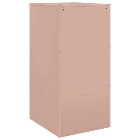 vidaXL Sideboard Pink 34.5x39x73 cm Steel