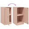 vidaXL Sideboard Pink 34.5x39x73 cm Steel