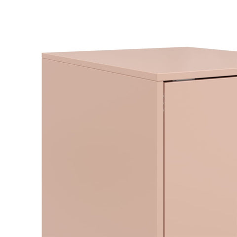 vidaXL Sideboard Pink 34.5x39x73 cm Steel