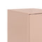 vidaXL Sideboard Pink 34.5x39x73 cm Steel
