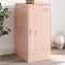 vidaXL Sideboard Pink 34.5x39x73 cm Steel