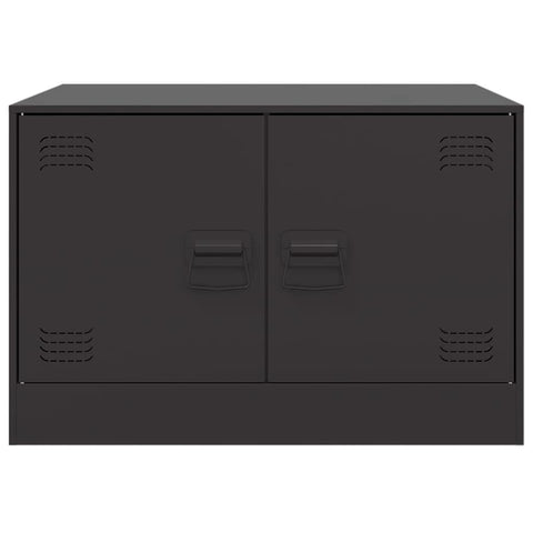 vidaXL Coffee Table Black 67x50x44 cm Steel