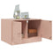 vidaXL Coffee Table Pink 67x50x44 cm Steel