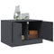 vidaXL Coffee Table Anthracite 67x50x44 cm Steel